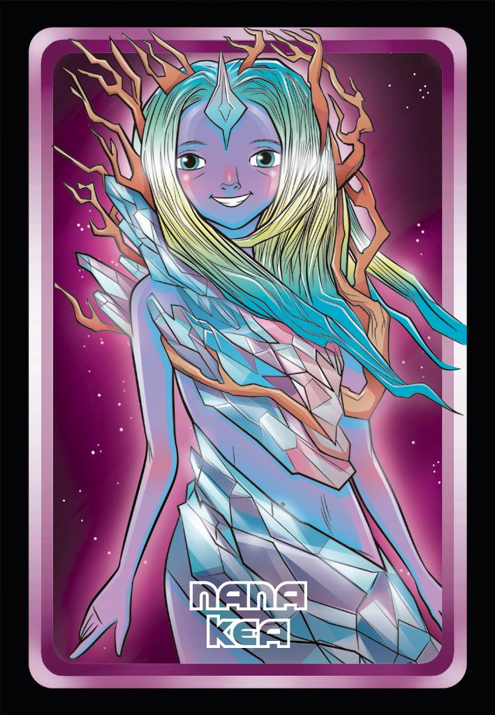 Nana Kea Cards - Sacred Worlds game component